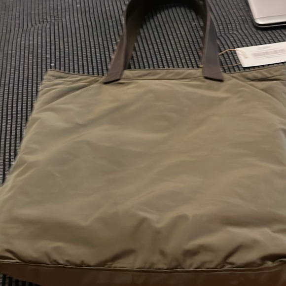 COPY - Great Condition Celine Green Nylon Tote Bag. With Certificate of Authent… - Picture 5 of 16